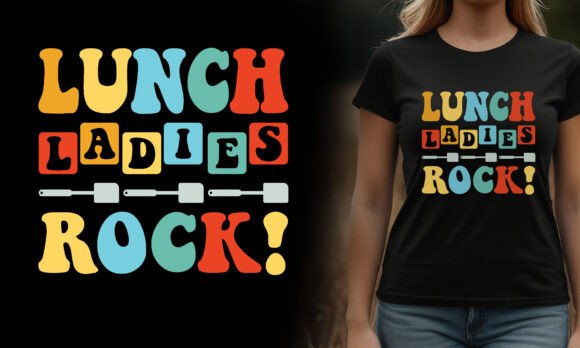 Celebrate Unsung Heroes: The Lunch Lady Rocks! Graphics Design