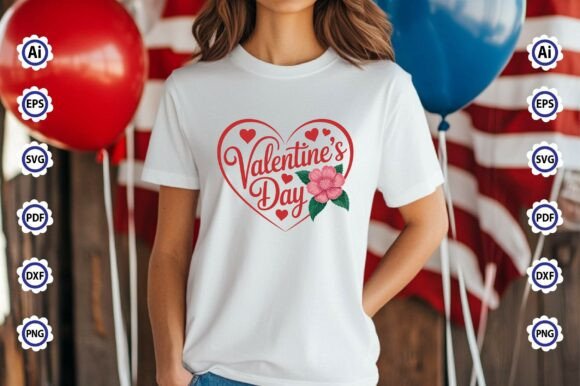 Elevate Your Designs with Valentine's Day PNG T-Shirt Graphics