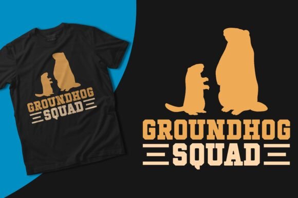 Groundhog Squad SVG Design: A Creative Asset for Modern Branding