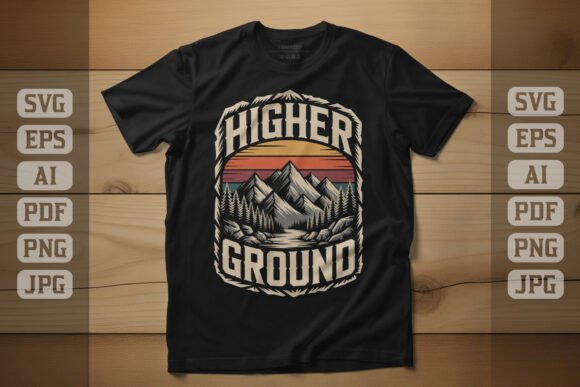 Higher Ground Mountain Hiking Design: Elevate Your Visual Identity
