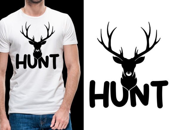 Hunt Vector Tshirt Design: Your Creative Asset