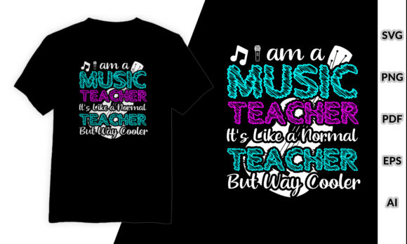 T-Shirt Design for Music Teacher: Creative Assets & Brand Identity